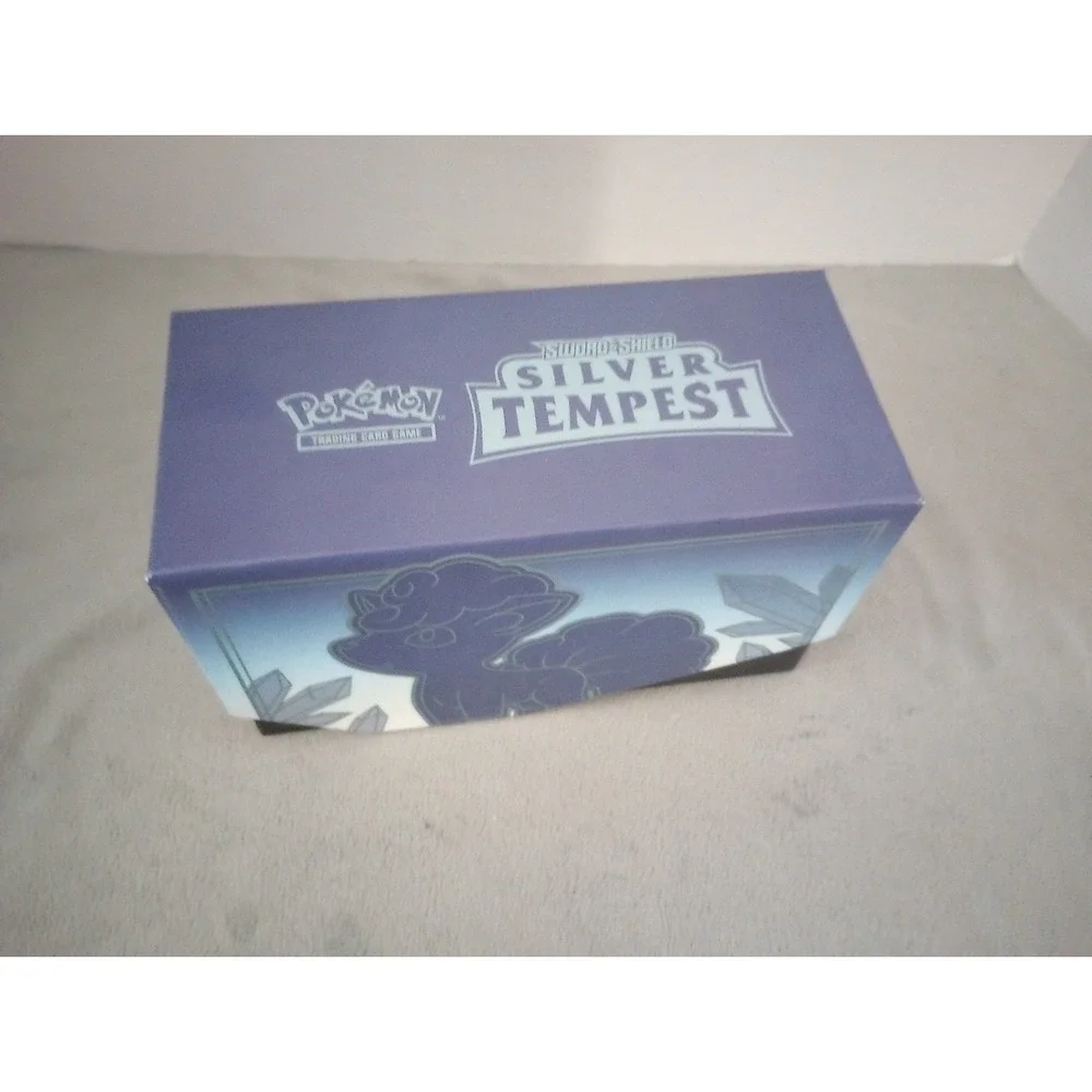 Pokemon‎ Sword & Shield Silver Tempest Empty ETB (BOX ONLY, NO CARDS)